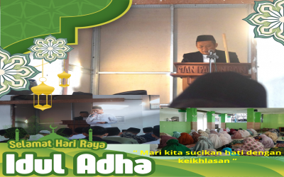 Pelaksanaan Sholat Sholat Idul Adha 1446 H di MAN 5 Bojonegoro